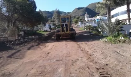 Vialidades motoconformadas en las delegaciones