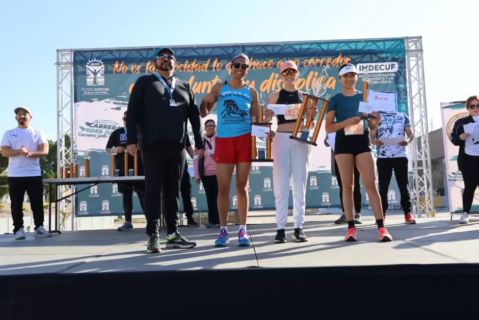 Primera carrera atltica del Poder Judicial de Baja California