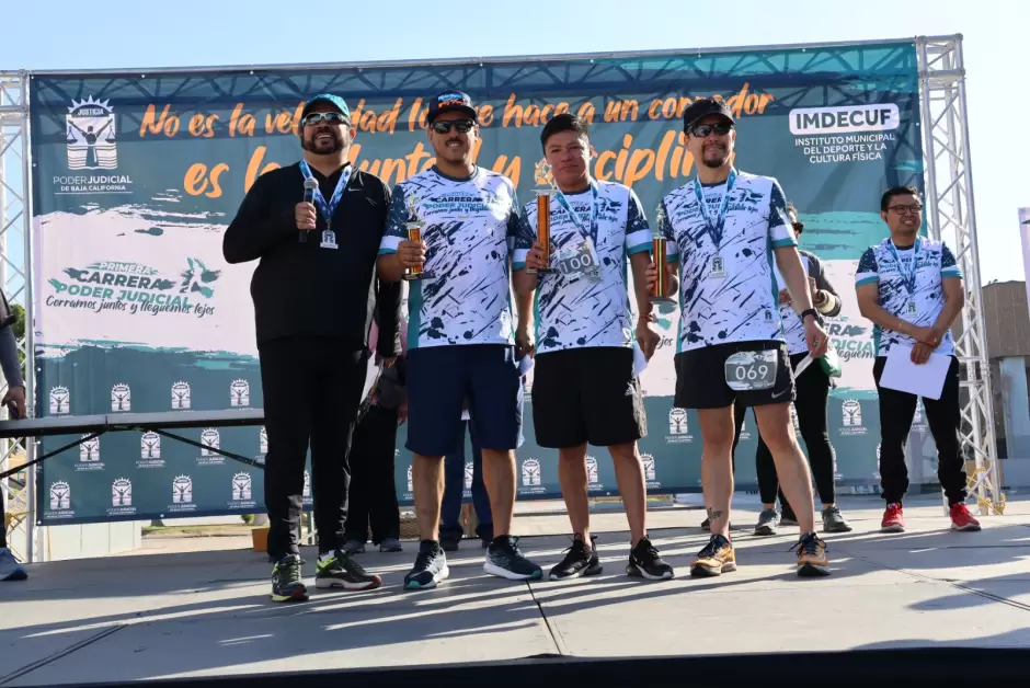 Primera carrera atltica del Poder Judicial de Baja California