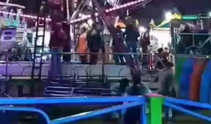 Accidente en feria