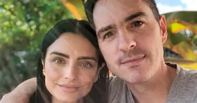 Aislinn Derbez y Mauricio Ochmann.