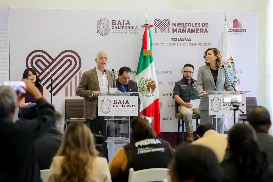 Secretario de Economa, Kurt Honold y Marina del Pilar