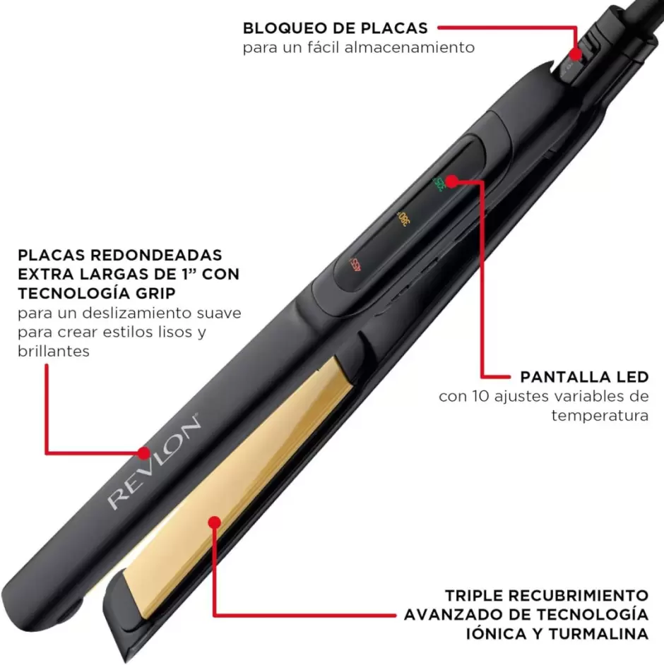 Plancha de cabello Revlon