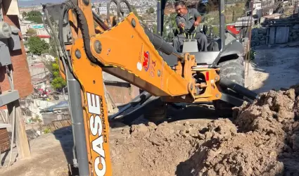 Realizan trabajos de mantenimiento correctivo en colonias de Tijuana