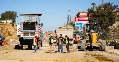 Registra avance del 92% modernizacin del tramo carretero Chapultepec-Maneadero