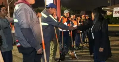 XXIV Ayuntamiento fortalece programa de bacheo nocturno