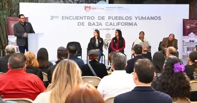 Contin�a el segundo encuentro de pueblos Yumanos de BC organizado por el IMAC