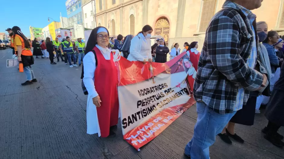 Primera Gran Peregrinacin a la Catedral Metropolitana