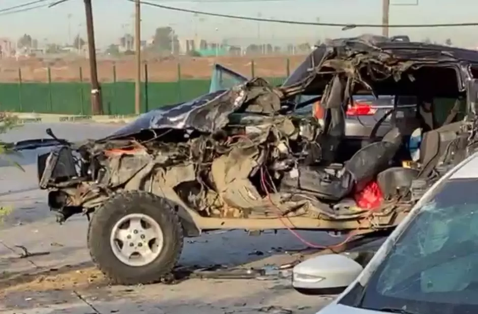 Fatal accidente en la Calzada Tecnolgico deja un fallecido y una menor gravemente herida