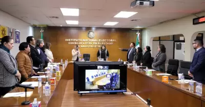 Rinde informes Consejo Local del INEBC sobre avances del Proceso Electoral Feder