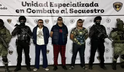 Capturan a 4 ligados al secuestro de un empresario