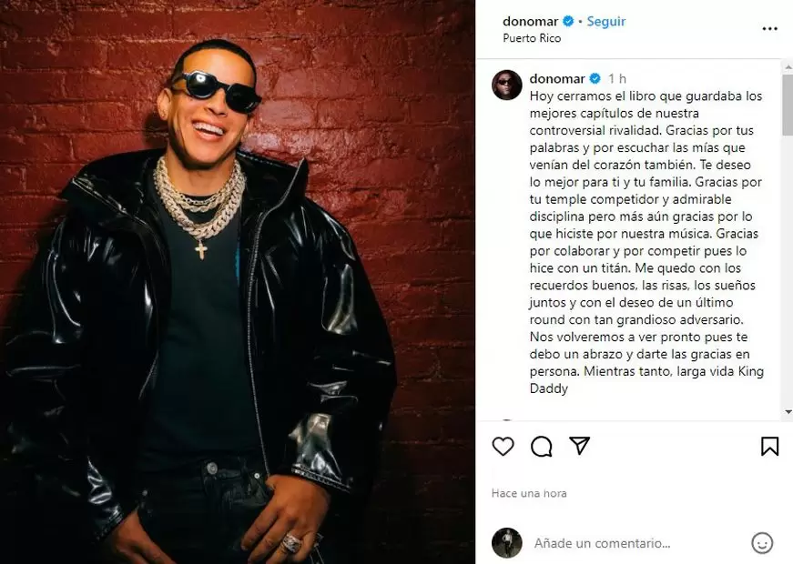 Mensaje de Don Omar