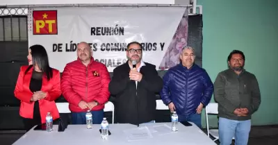 Lderes comunitarios del PT se suman con Erik "Terrible" Morales