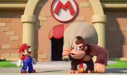 Mario vs Donkey Kong.