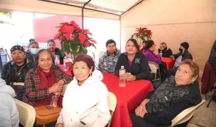 Posada navidea a pacientes del Mdulo Rosa del Hospital General de Tijuana