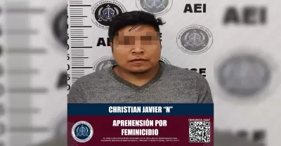 Detenido presunto feminicida