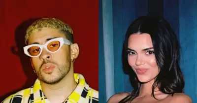 Bad Bunny y Kendall Jenner.