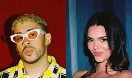 Bad Bunny y Kendall Jenner.