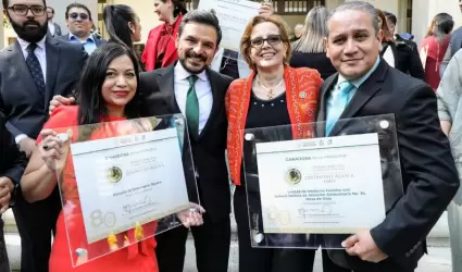 Obtienen Premio a la Competitividad 2023 Escuela de Enfermer�a y UMAA No. 36 de