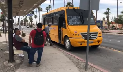 Reactivan la ruta de transporte pblico "Colosio" en Mexicali