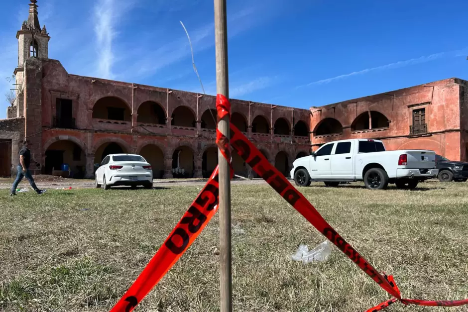 Hacienda en la que fueron asesinados 12 jvenes en Salvatierra, Guanajuato