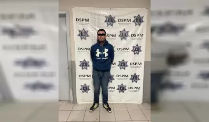 DSPM asegura a presunto involucrado en m�ltiples robos con violencia