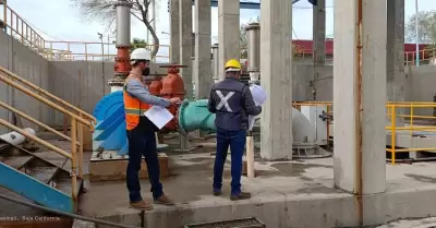 Inicia CESPM trabajos de rehabilitacin en la planta de bombeo de aguas residual