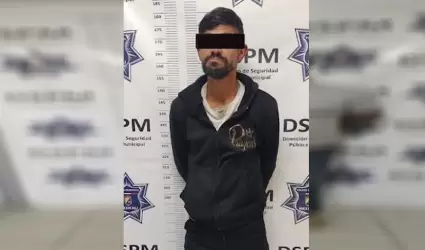 DSPM asegura a sujeto por robo a parque p�blico