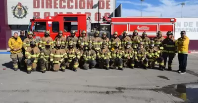 Toman bomberos de ocho estaciones Curso de Gesti�n y Mandos