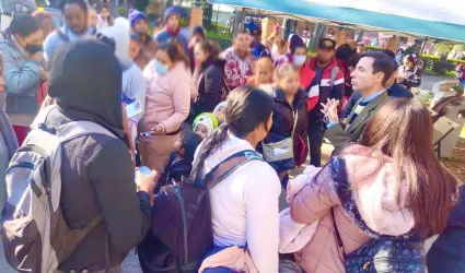 Exhorta a migrantes refugiarse en albergues durante poca de lluvias y bajas tem