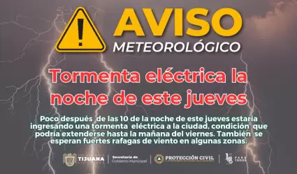 Aviso meteorolgico