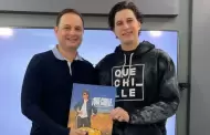 RobeGrill lanza su libro "Mi primer libro, Que Chille!"