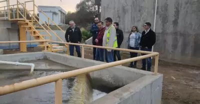 Contina secretario del agua con los recorridos de supervisin por las plantas d