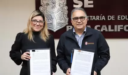 Firman convenio de apoyo y colaboracin con la Secretara de Educacin