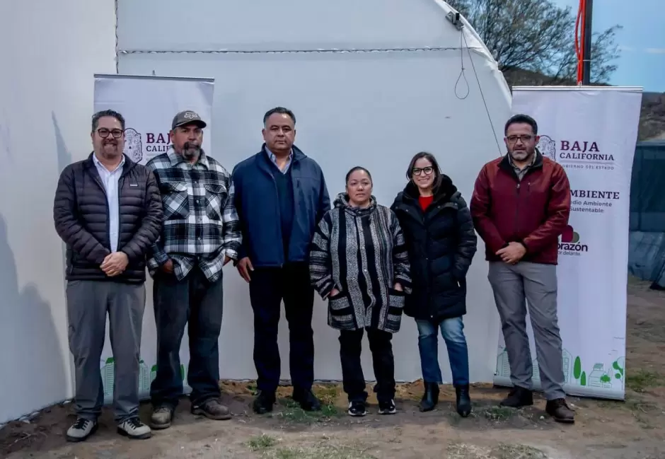 Entregan vivero Kumiai a comunidad de San Antonio Necua