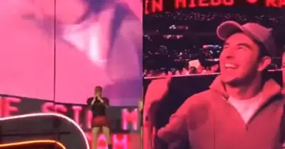 Checo en concierto de RBD