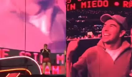 Checo en concierto de RBD