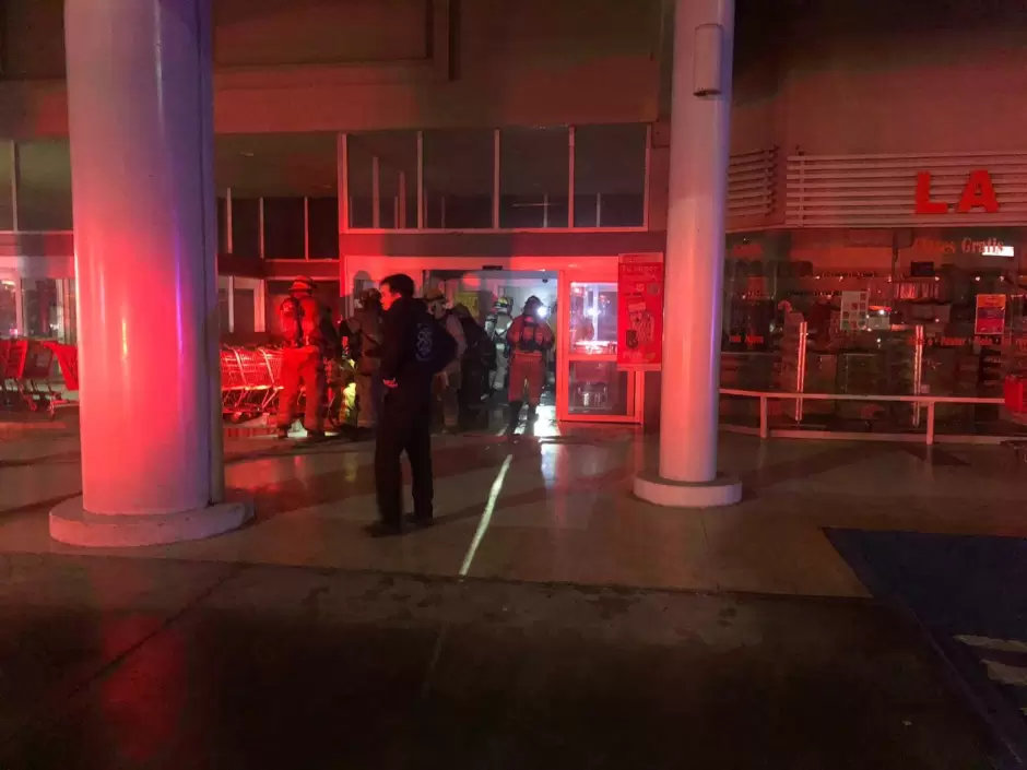 DSPM asegura a presunto responsable de incendiar supermercado An�huac en Mexicali