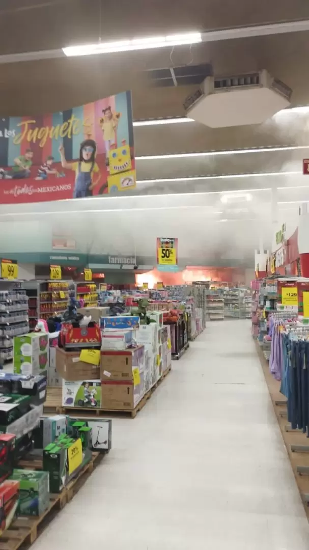 DSPM asegura a presunto responsable de incendiar supermercado An�huac en Mexicali