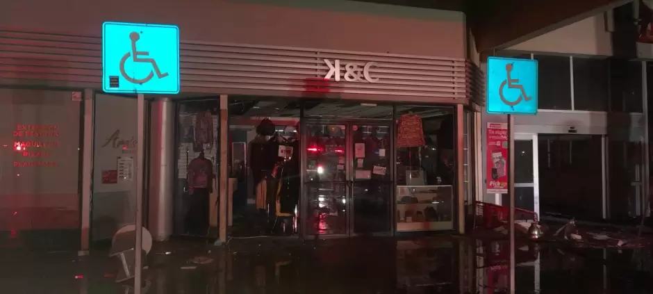 DSPM asegura a presunto responsable de incendiar supermercado An�huac en Mexicali