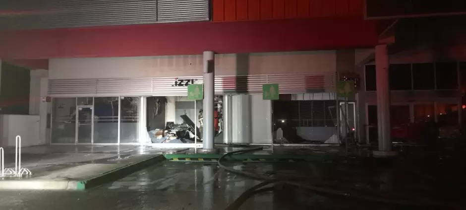 DSPM asegura a presunto responsable de incendiar supermercado An�huac en Mexicali