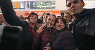 Claudia Sheinbaum llega a Tijuana