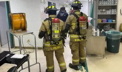 Conato de incendio en IMSS de Mazatln