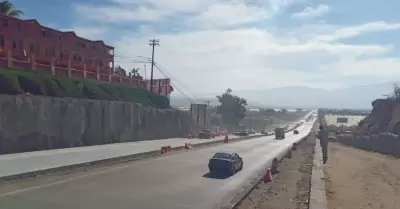 Avanza la SICT en la modernizaci�n de la carretera Chapultepec-Maneadero