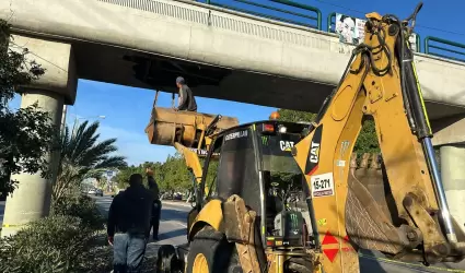 Realizan obra preventiva en puente de UABC