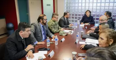 Gobernadora Marina del Pilar preside mesa de seguridad
