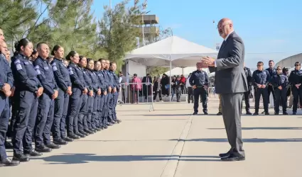 Polica Municipal de Tijuana se fortalece con 58 nuevos elementos