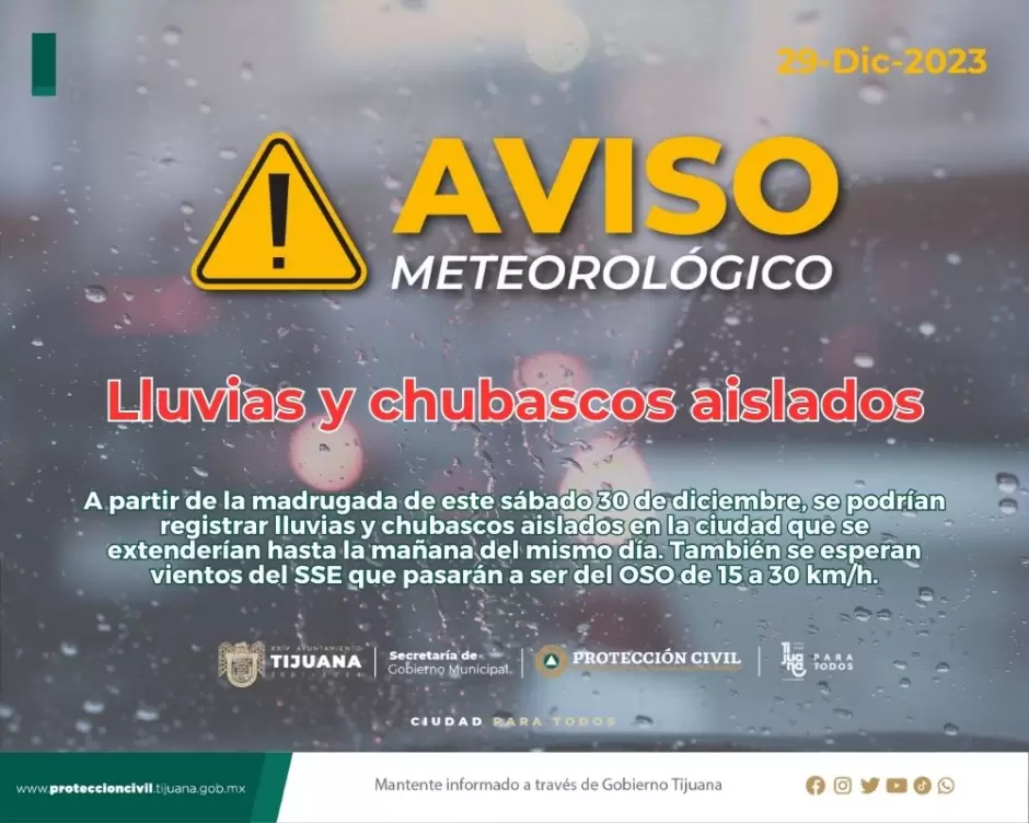 Aviso metereolgico