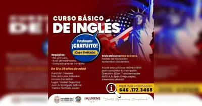 A�n quedan espacios para el Curso de Ingl�s de Imjuvens