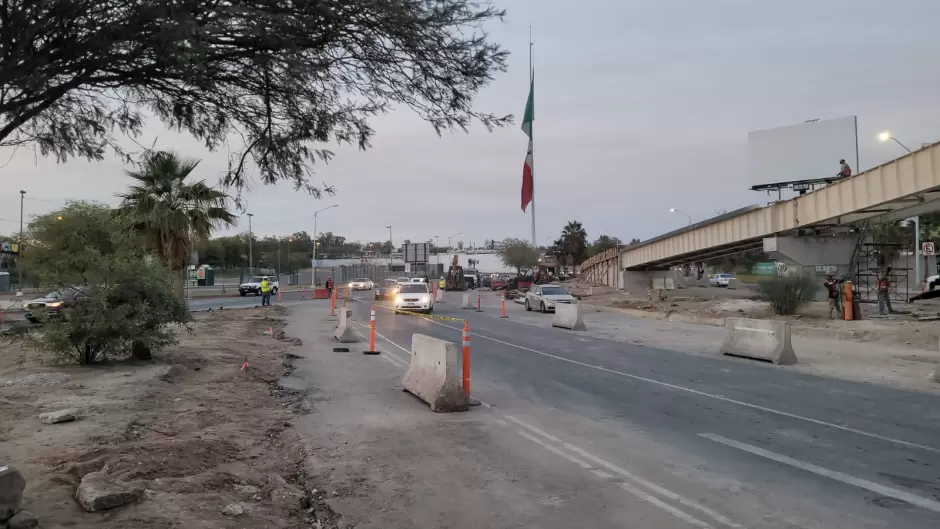Abierta la circulaci�n en r�o nuevo a la altura del eje central en Mexicali: